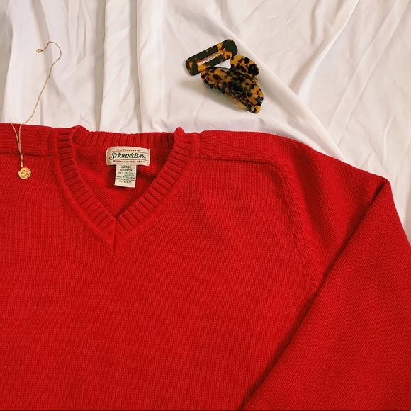 St. John’s Bay 100% Cotton Sweater - Picture 2 of 2